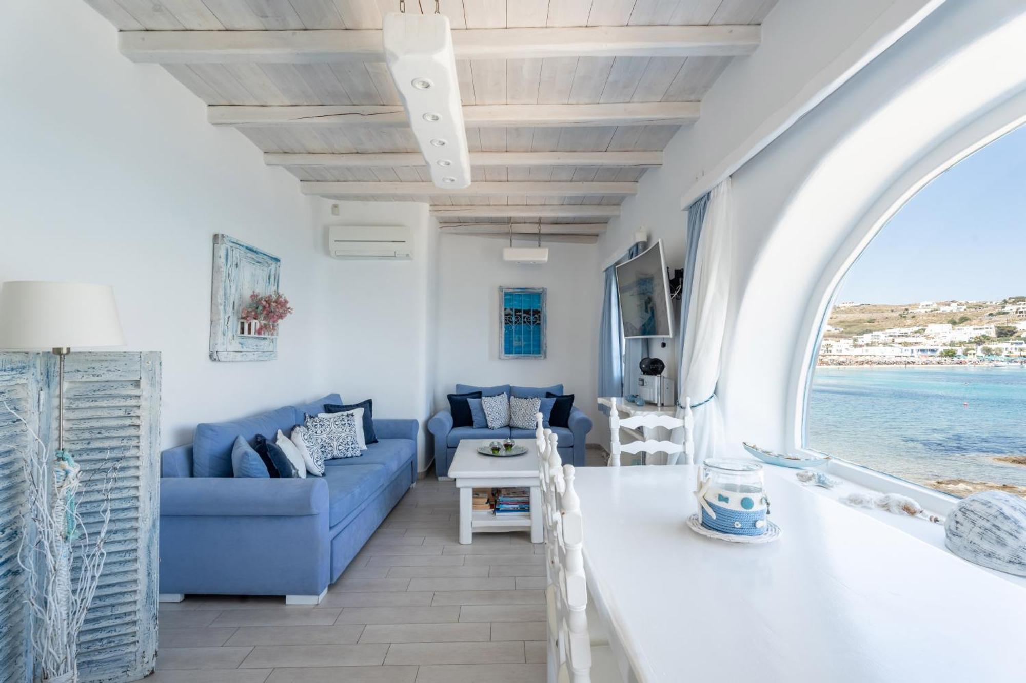 Villa Luxury Sea House By Blue Waters Mykonos Ornos  Exterior foto